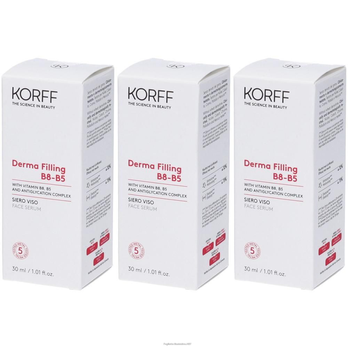 Cerca Offerte di korff siero dermafilling b8-b5-b 3x30 ml e acquista online