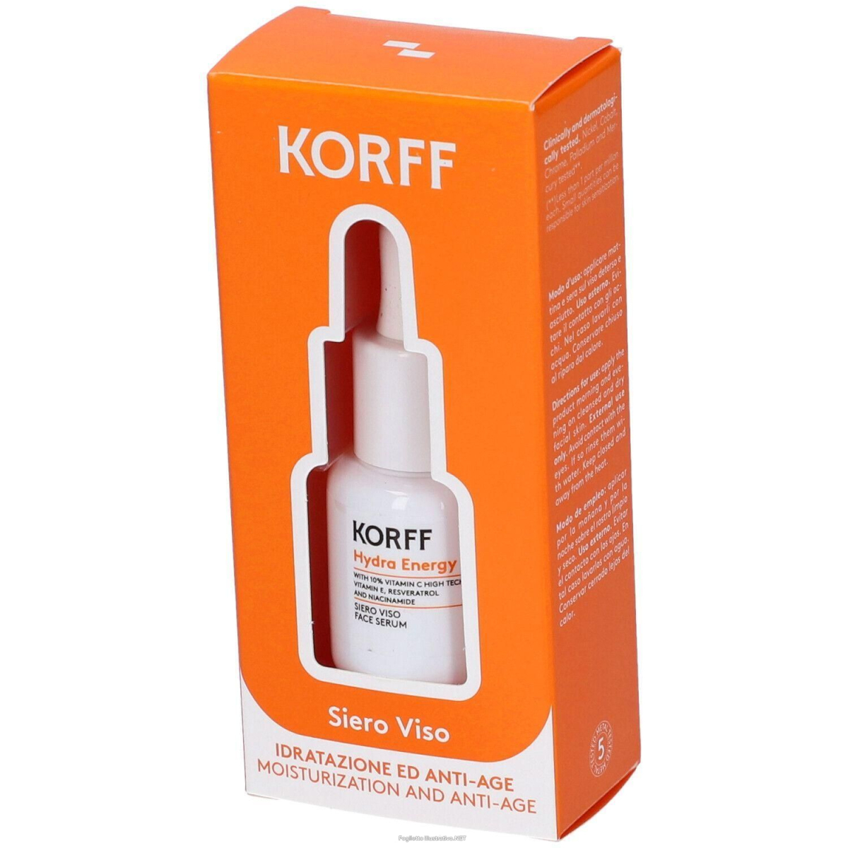 Cerca Offerte di korff siero viso hydra energy c glow 4x10 ml e acquista online