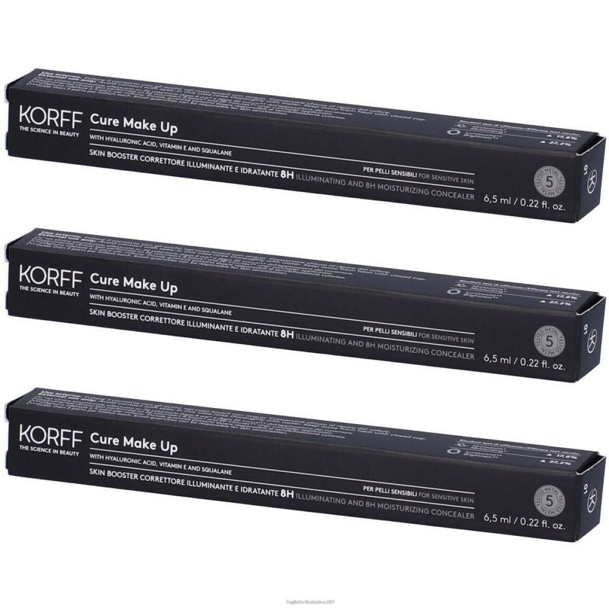 Cerca Offerte di korff skin booster correttore illuminante e idratante 8h colore 01 3x1 e acquista online