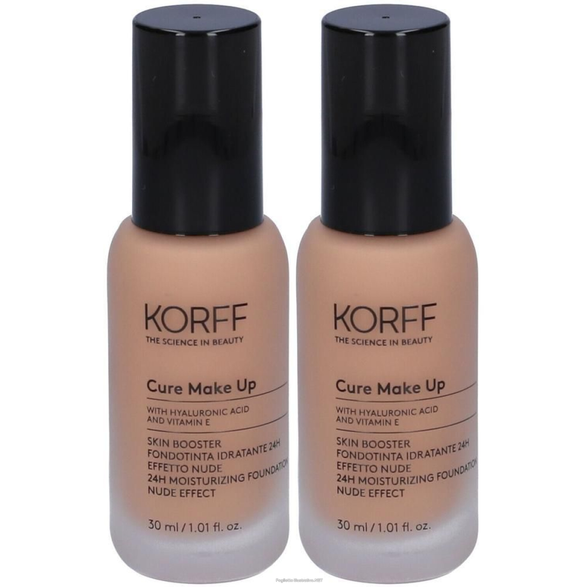 Cerca Offerte di korff skin booster fondotinta idratante 24h effetto nude colore 06 2x3 e acquista online