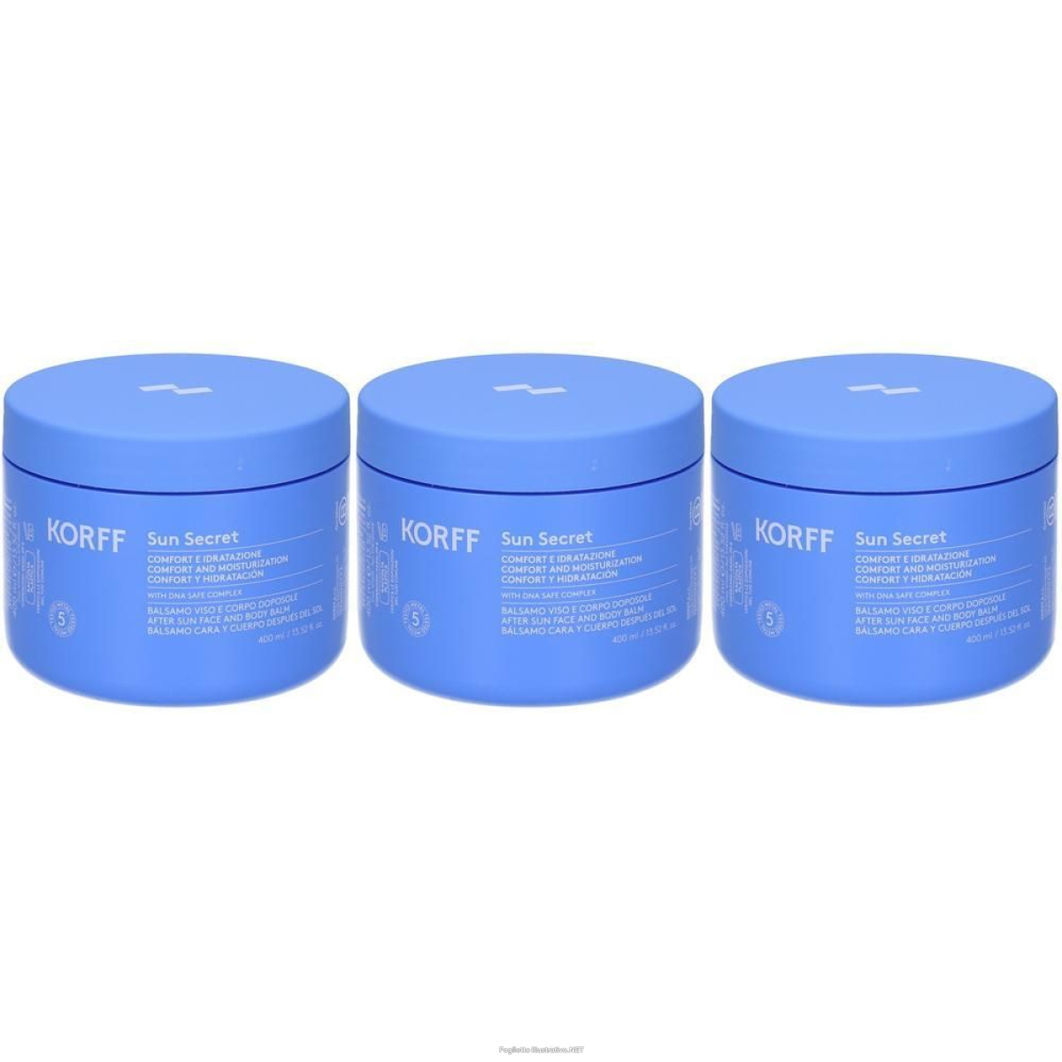 Cerca Offerte di korff sun secret balsamo doposole idratante lenitivo 3x400 ml e acquista online