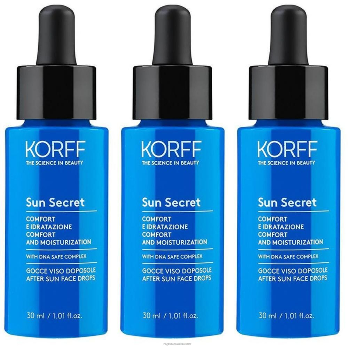 Cerca Offerte di korff sun secret gocce doposole idratanti riparatrici 3x30 ml e acquista online