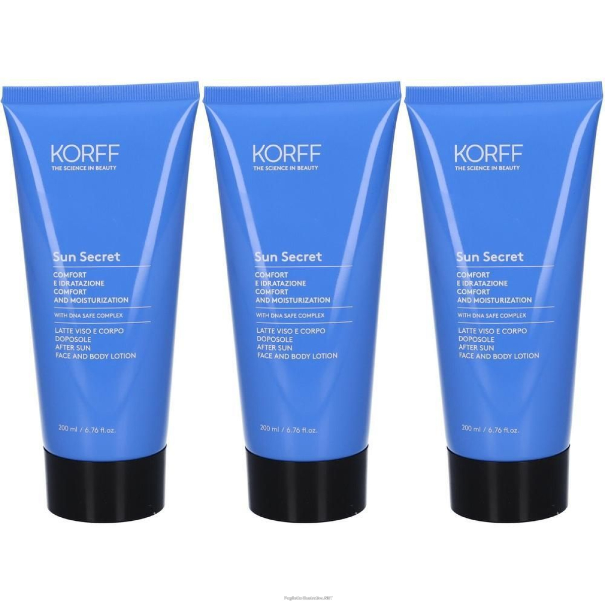 Cerca Offerte di korff sun secret latte doposole 3x200 ml e acquista online