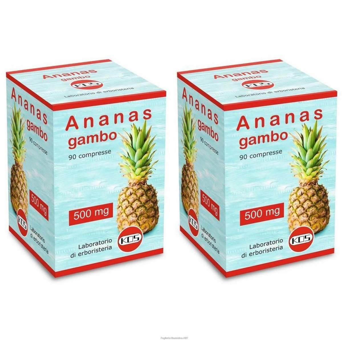 Cerca Offerte di kos ananas gambo compresse 2x90 pz e acquista online