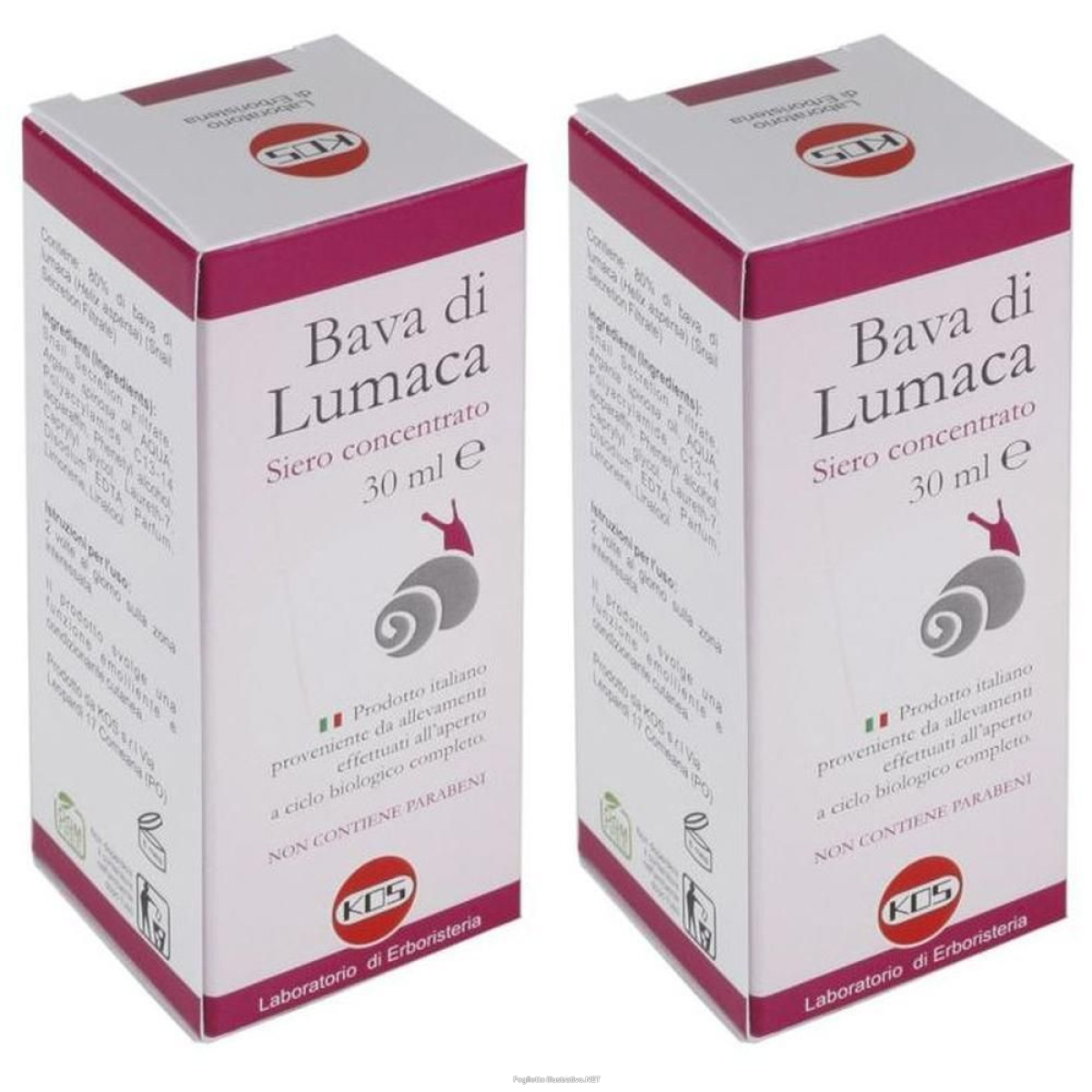 Cerca Offerte di kos bava di lumaca siero concentrato 2x30 ml e acquista online