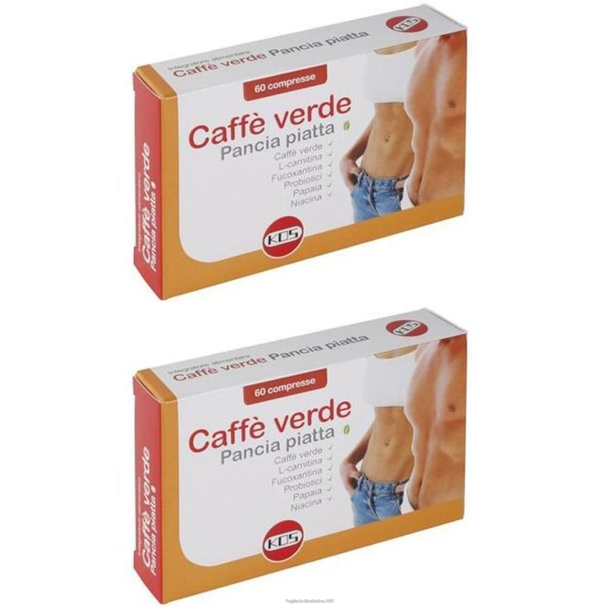 Cerca Offerte di kos caffe verde pancia piatta compresse 2x60 pz e acquista online