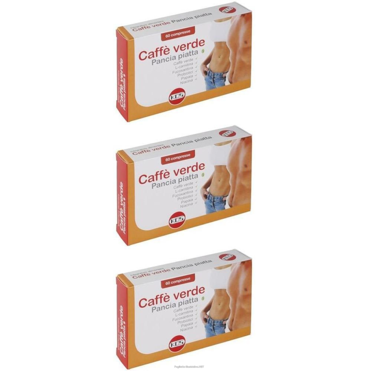 Cerca Offerte di kos caffe verde pancia piatta compresse 3x60 pz e acquista online