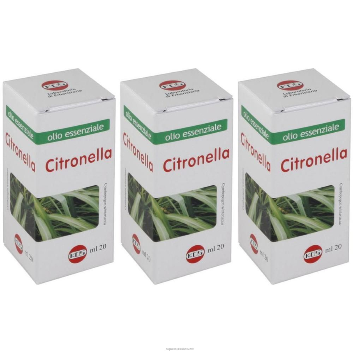 Cerca Offerte di kos citronella olio essenziale gocce 3x20 ml essenziale e acquista online