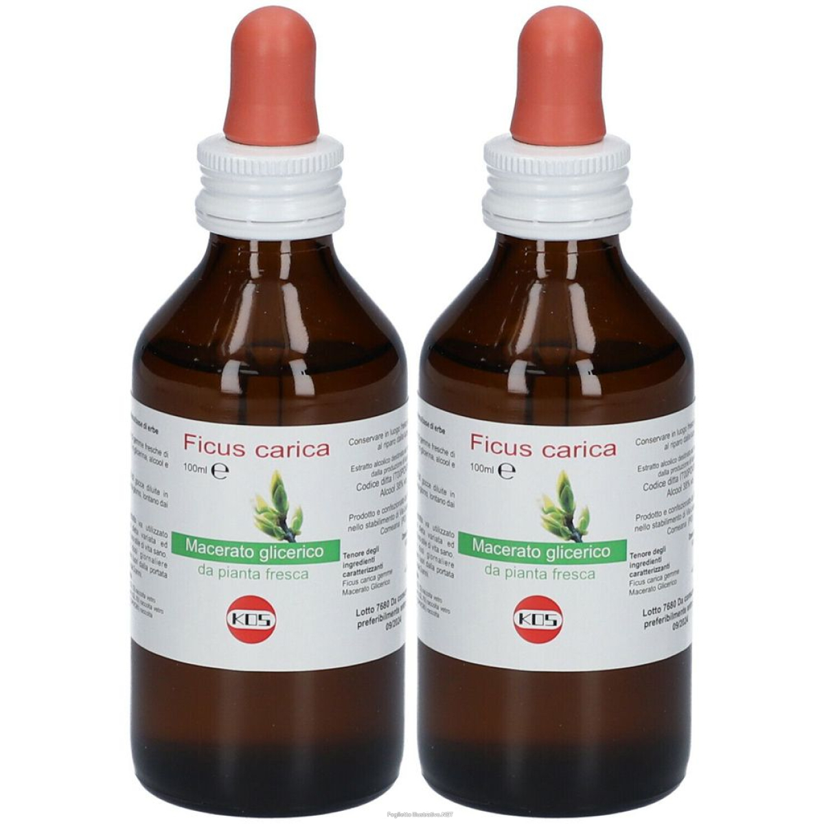 Cerca Offerte di kos ficus carica macerato glicerico set da 2 2x100 ml gocce orali e acquista online