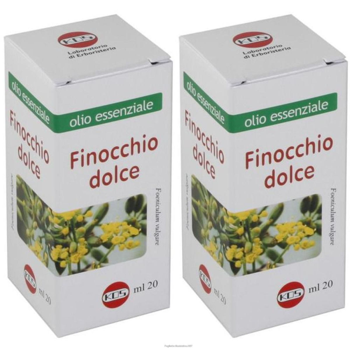 Cerca Offerte di kos finocchio olio essenziale gocce 2x20 ml soluzione orale e acquista online