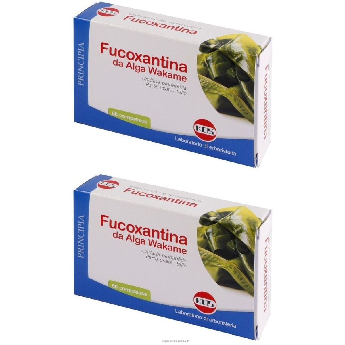 Cerca Offerte di kos fucoxantina da alga wakame compresse set 2 2x60 pz e acquista online