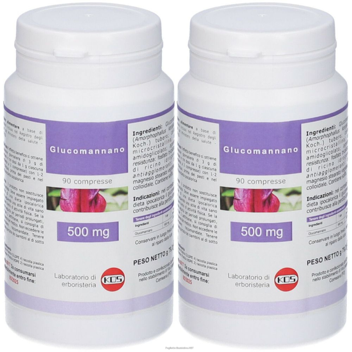 Cerca Offerte di kos glucomannano compresse set da 2 2x90 pz e acquista online