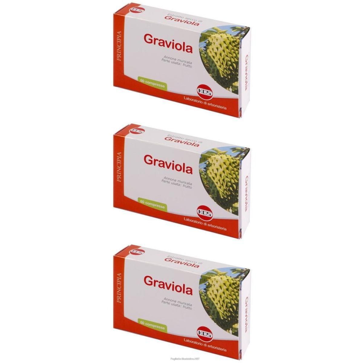 Cerca Offerte di kos graviola compresse 3x60 pz e acquista online