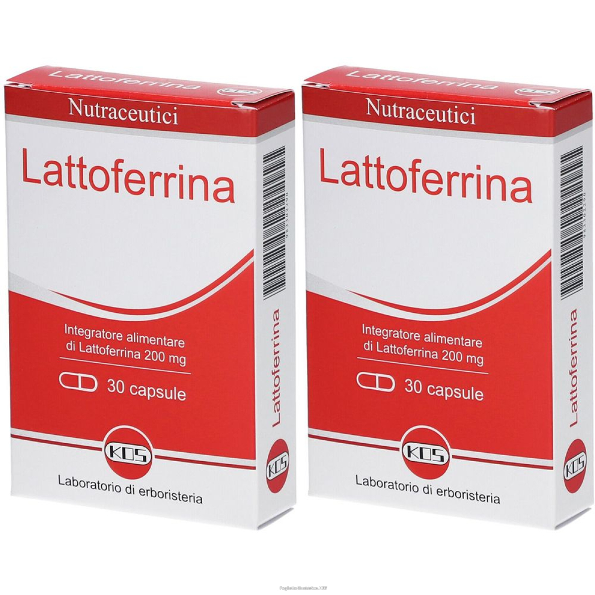 Cerca Offerte di kos lattoferrina set da 2 2x18 g capsule e acquista online