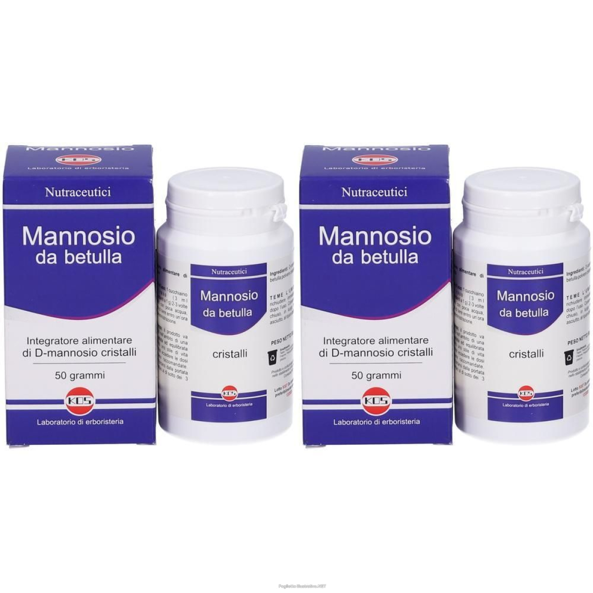 Cerca Offerte di kos mannosio da betulla polvere 2x50 g per soluzione orale e acquista online