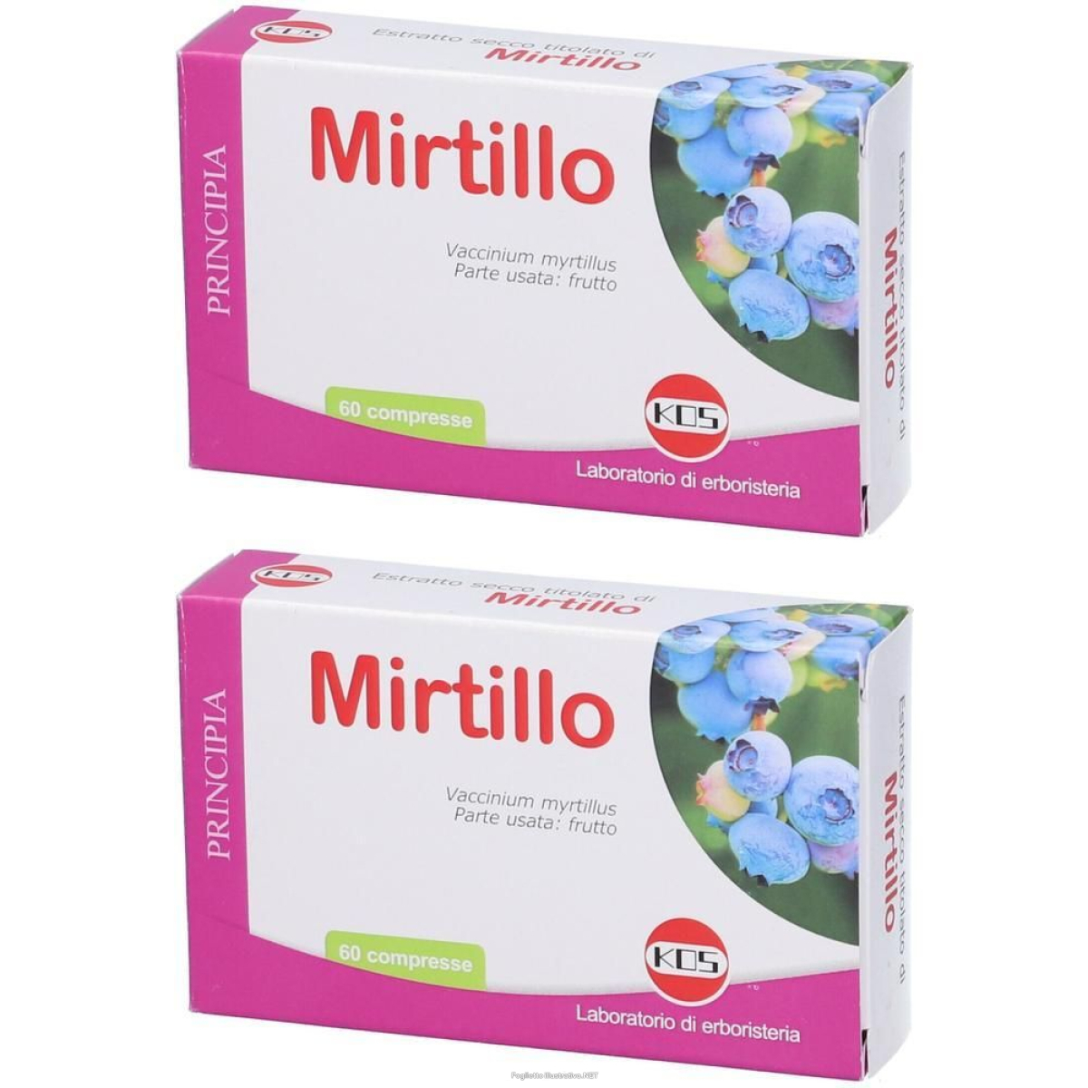 Cerca Offerte di kos mirtillo compresse 2x60 pz e acquista online