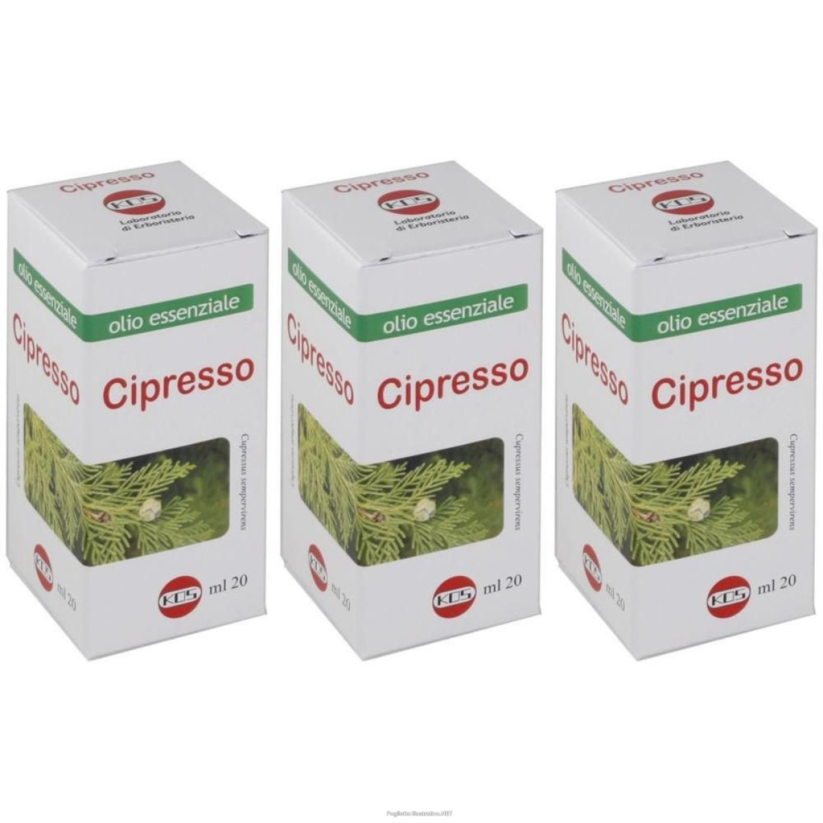 Cerca Offerte di Kos Olio Essenziale di Cipresso Gocce 3x20 ml Essenza e acquista online