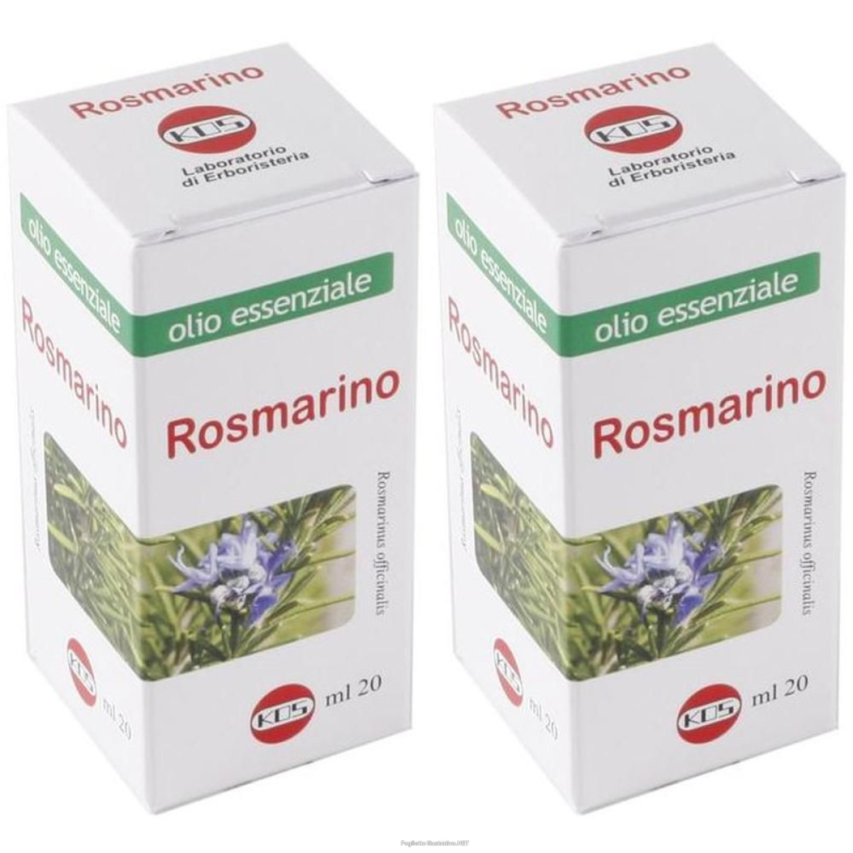 Cerca Offerte di kos olio essenziale rosmarino gocce 2x20 ml essenziale e acquista online