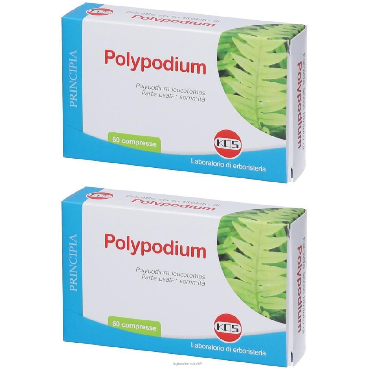 Cerca Offerte di kos polypodium compresse 2x60 pz e acquista online