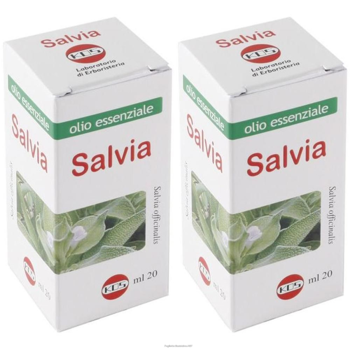 Cerca Offerte di kos salvia olio essenziale gocce 2x20 ml essenziale e acquista online