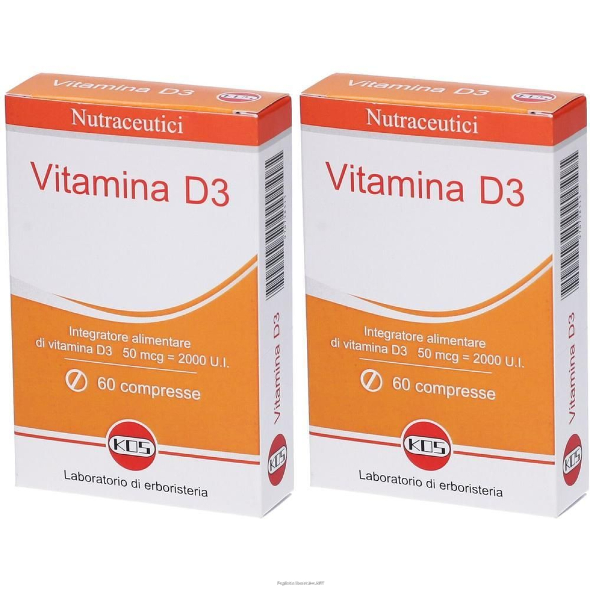 Cerca Offerte di kos vitamina d3 compresse 2x60 pz e acquista online