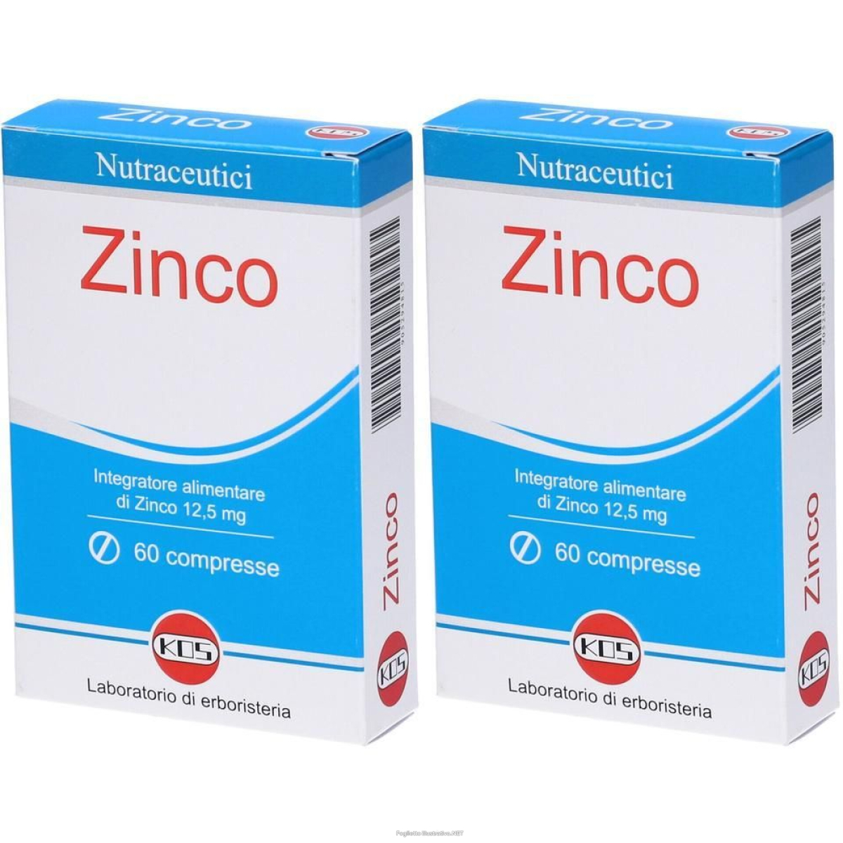 Cerca Offerte di kos zinco compresse 2x60 pz e acquista online