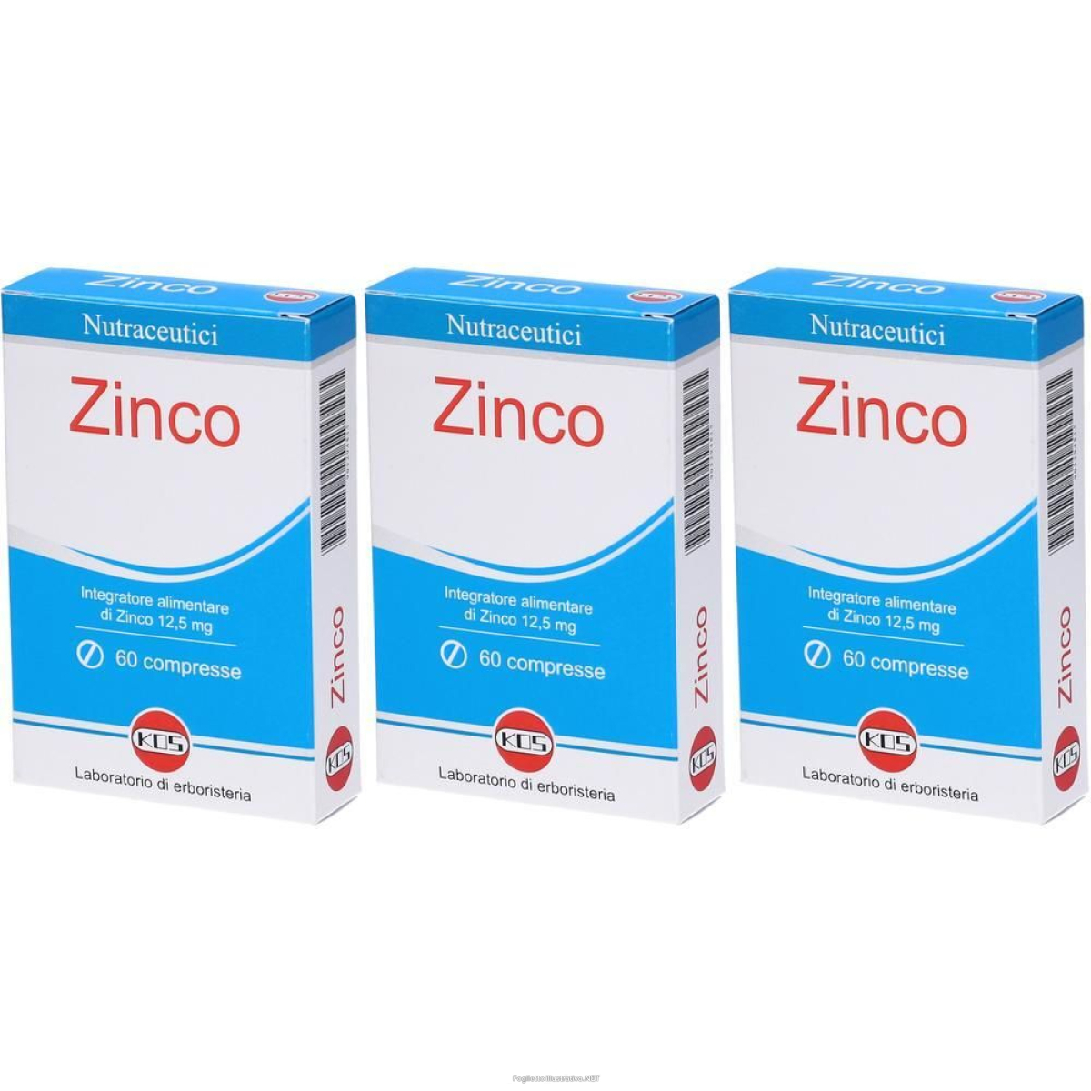 Cerca Offerte di kos zinco compresse 3x60 pz e acquista online