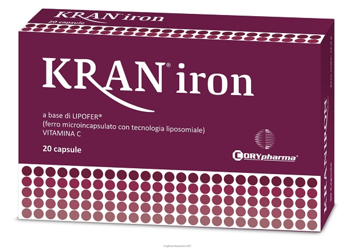 Cerca Offerte di kran iron integratore a base di ferro e vitamina c 20 capsule e acquista online