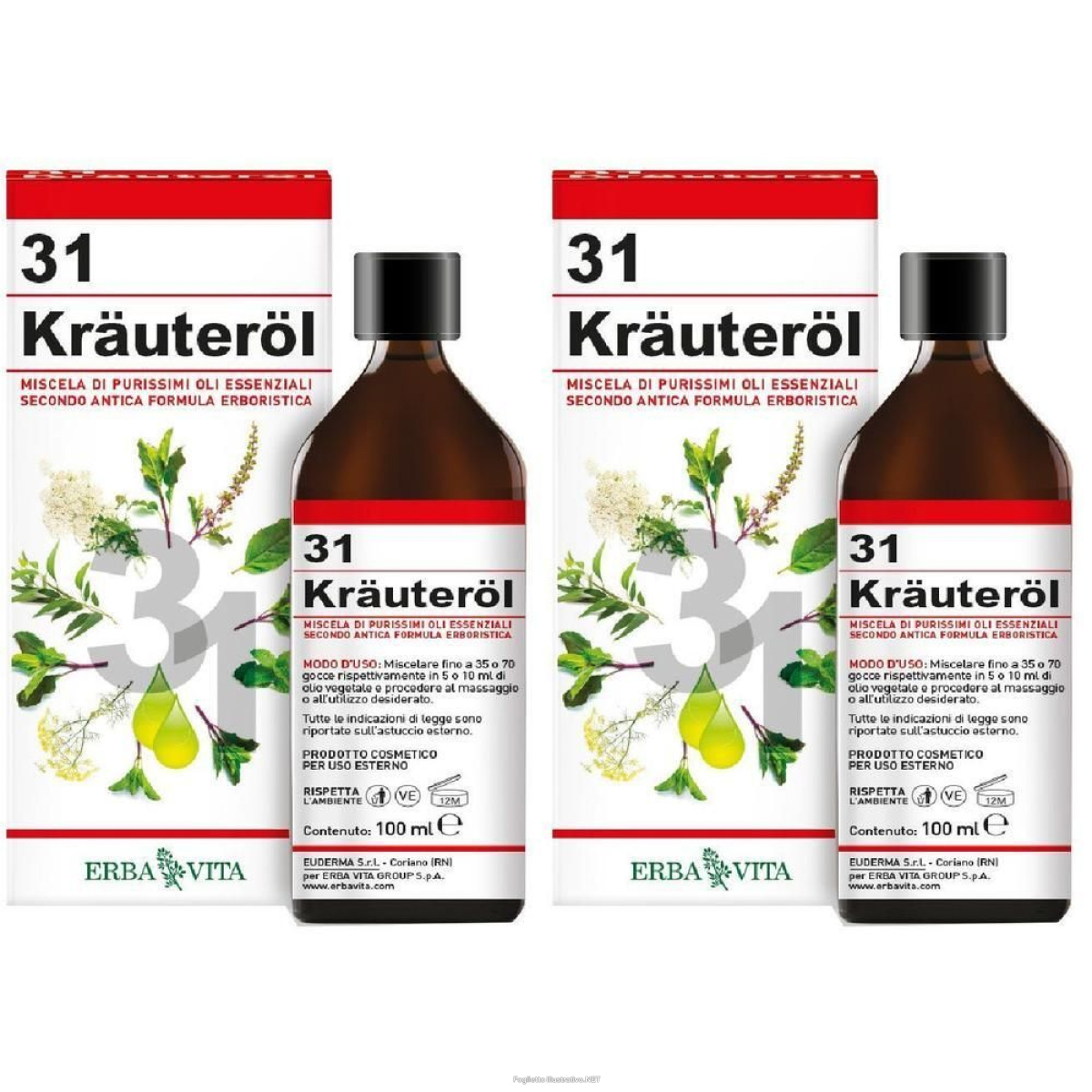 Cerca Offerte di krauterol 31 liquido 100ml 2x100 ml e acquista online