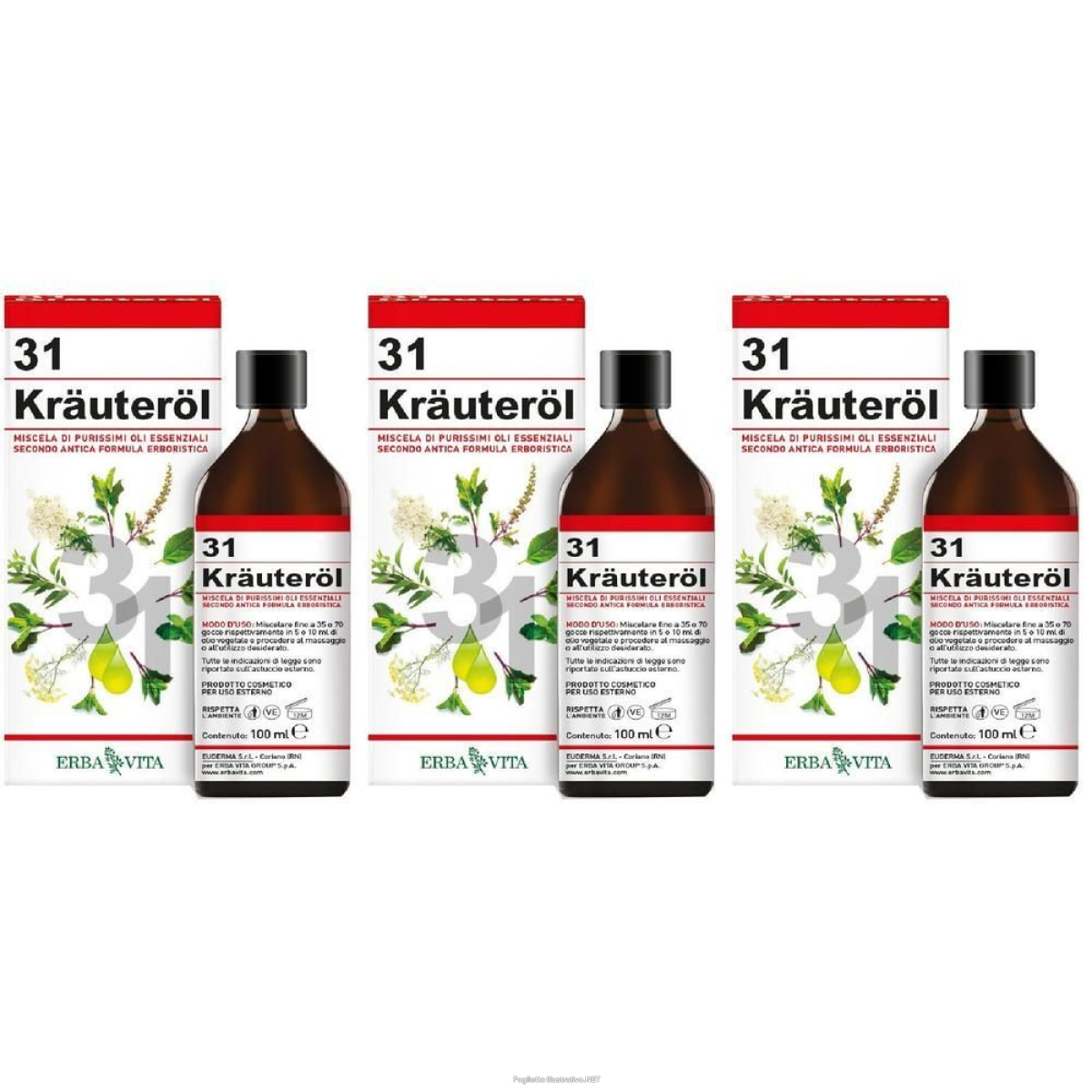 Cerca Offerte di krauterol 31 liquido 100ml 3x100 ml e acquista online