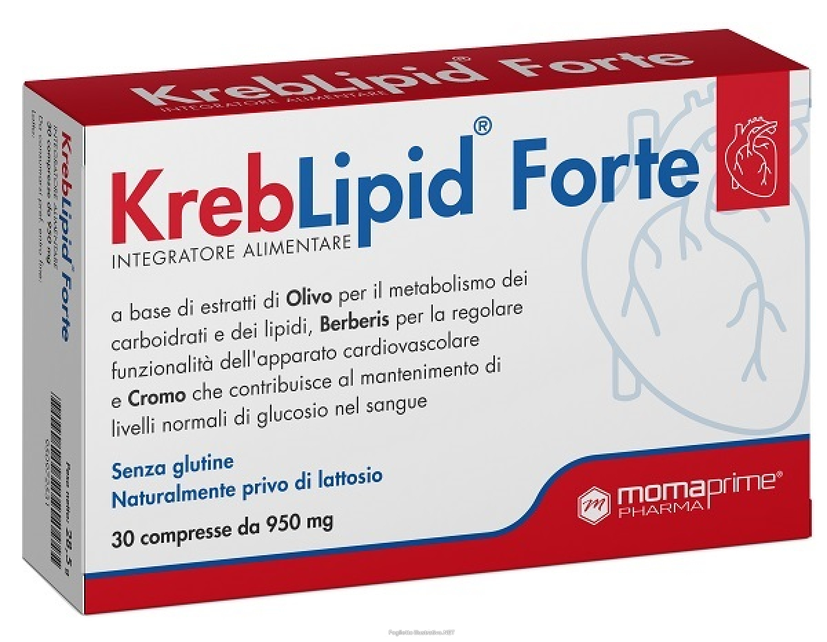 Cerca Offerte di kreblipid forte integratore per il benessere cardiovascolare 30 compresse e acquista online