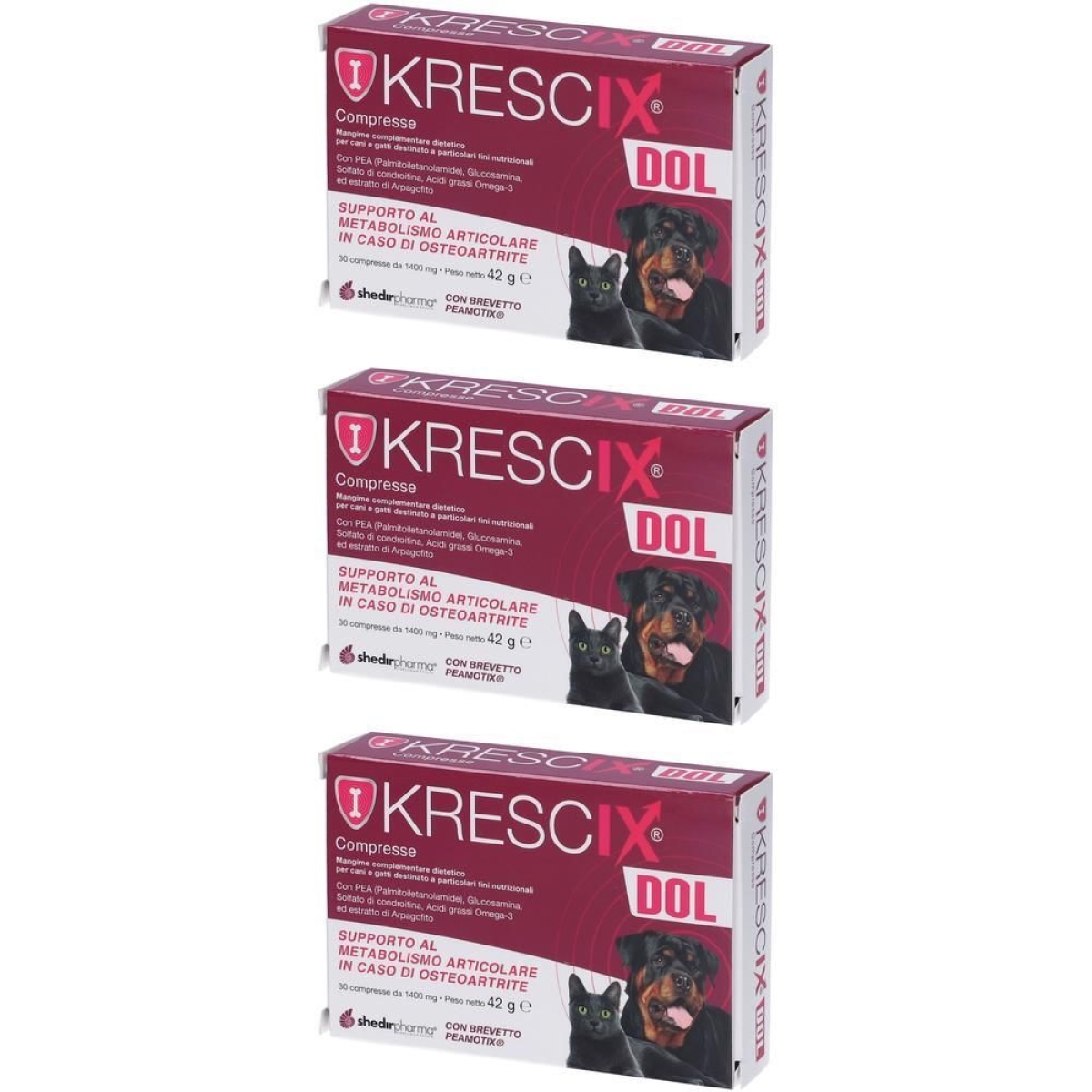 Cerca Offerte di Krescix dol compresse 3x42 g e acquista online