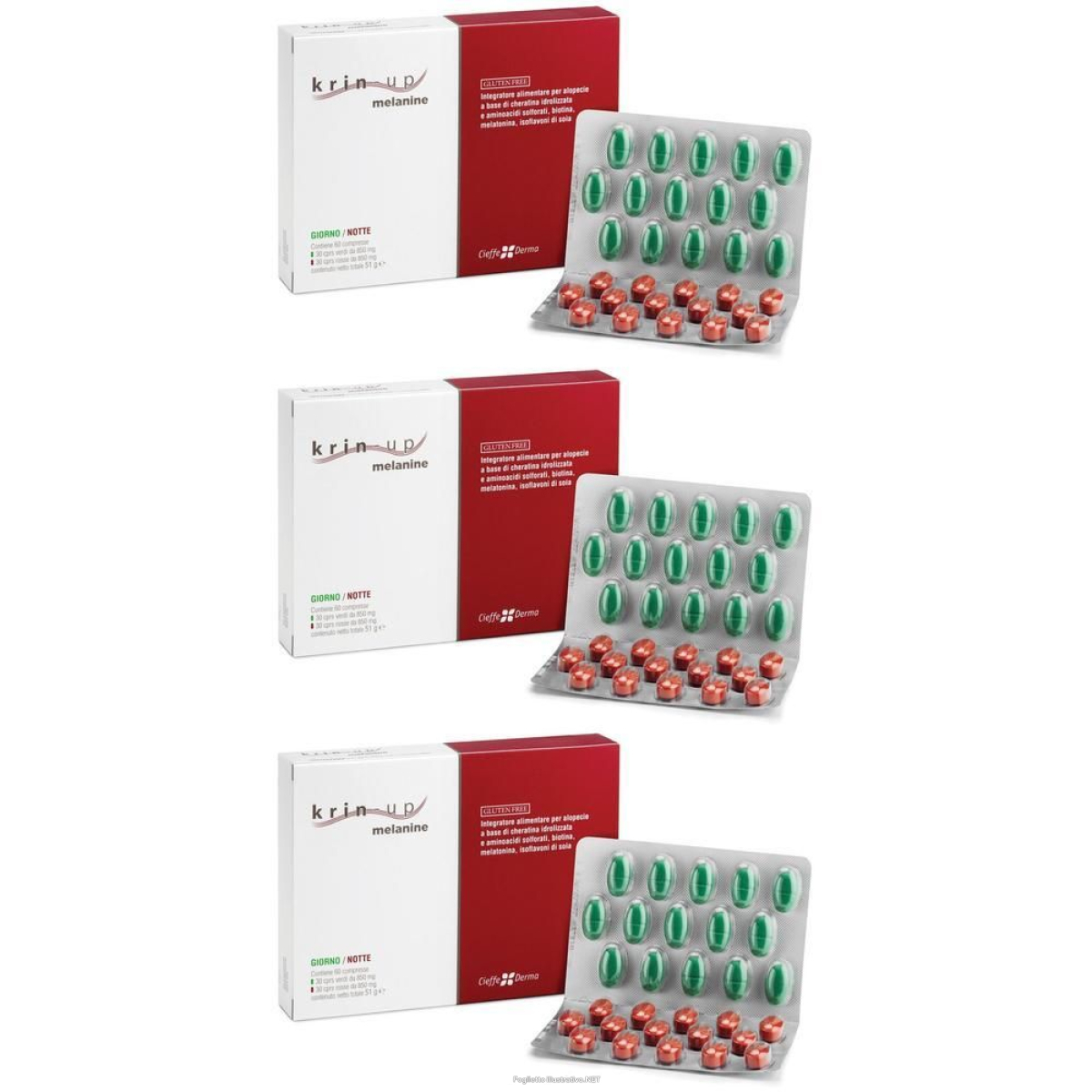 Cerca Offerte di krin up melanine 3x60 pz capsule e acquista online