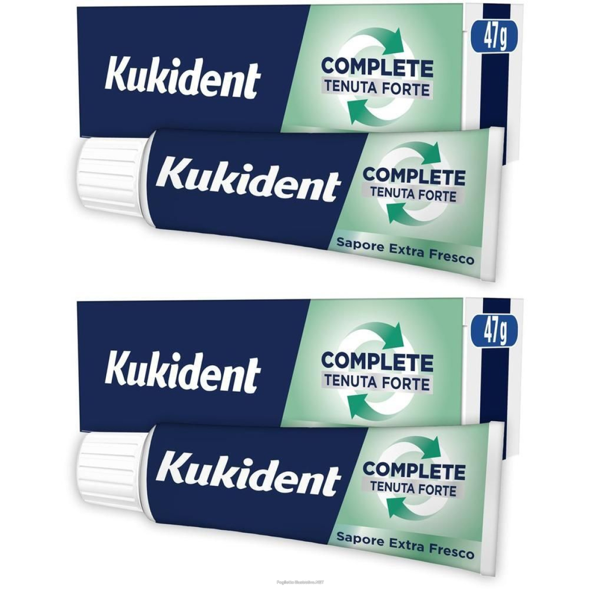 Cerca Offerte di kukident complete extra fresco crema adesiva per dentiere 2x47 g e acquista online
