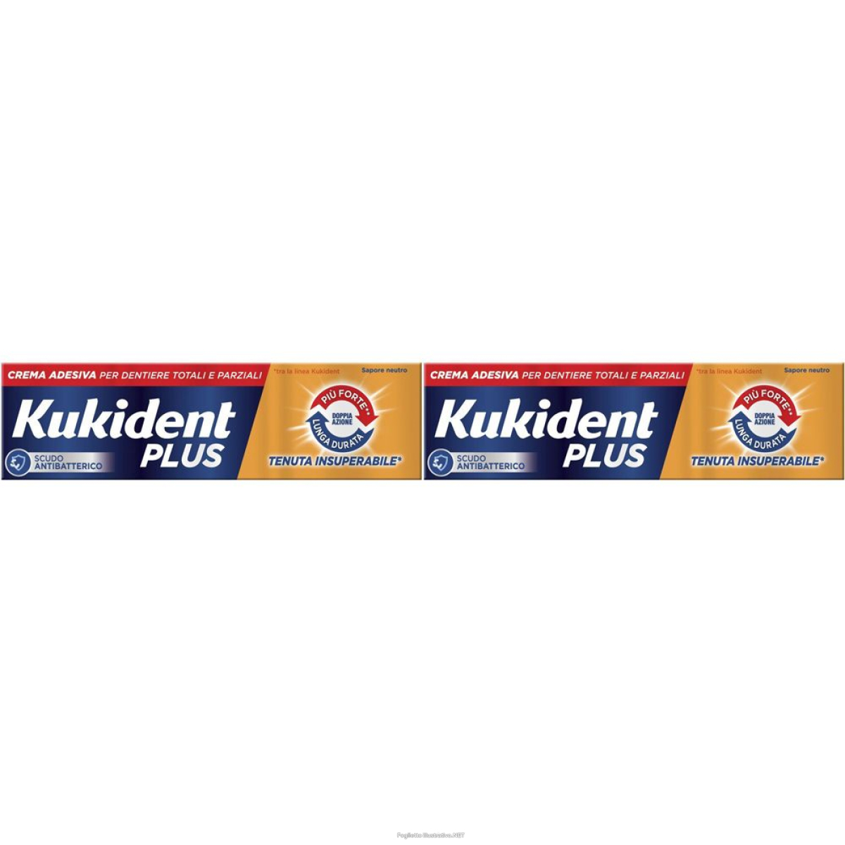 Cerca Offerte di kukident plus doppia azione set da 2 2x40 g crema e acquista online