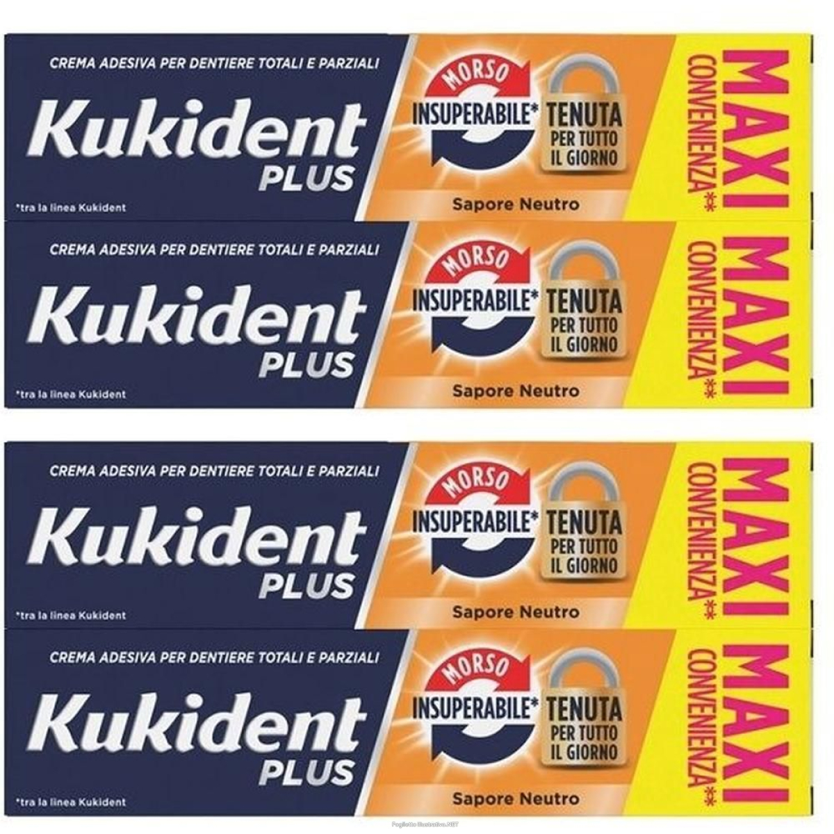 Cerca Offerte di kukident plus morso insuperabile bipacco 2x2x57 g e acquista online