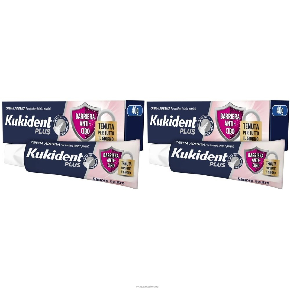 Cerca Offerte di kukident plus sigillo set da 2 2x40 g crema e acquista online