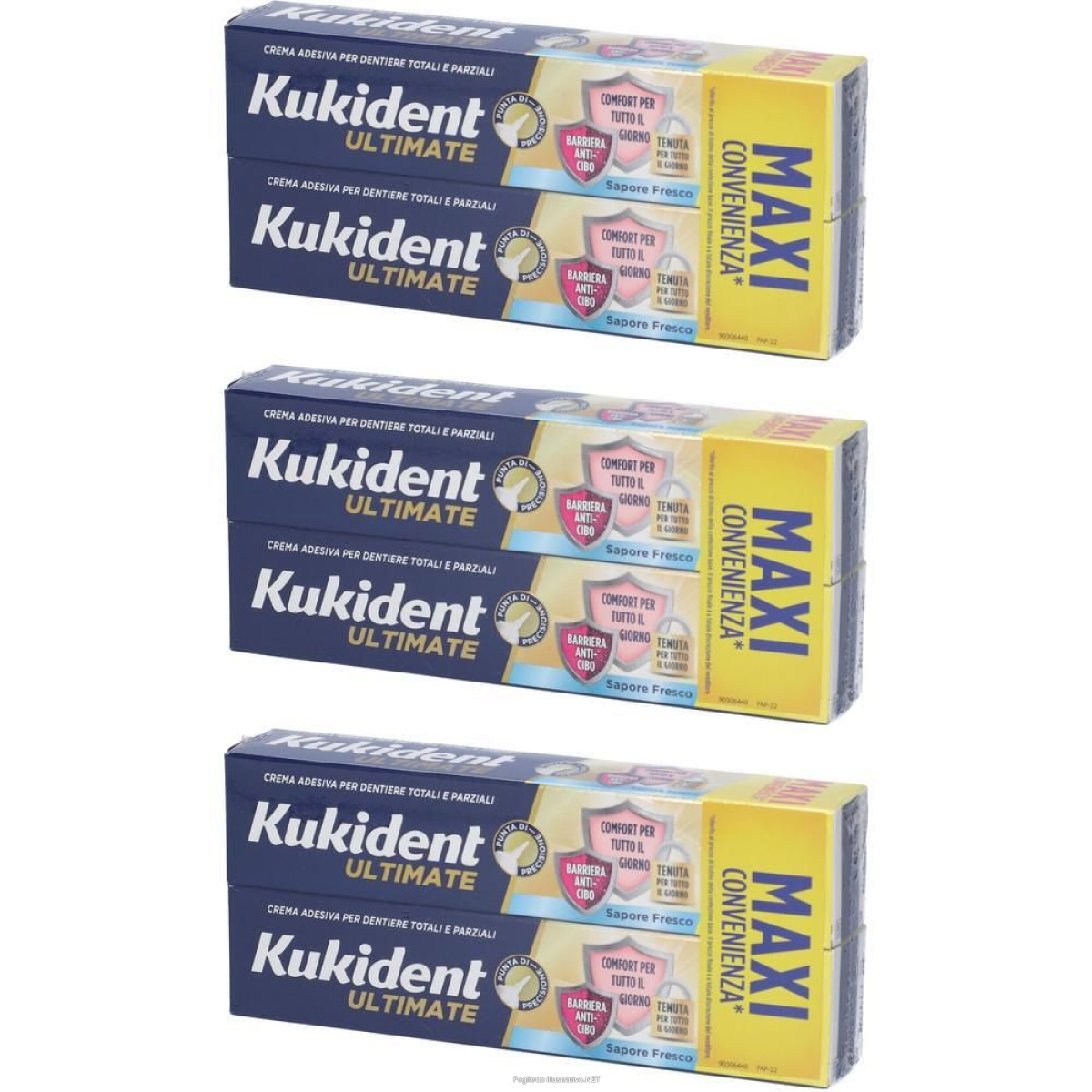 Cerca Offerte di kukident ultimate barriera anti-cibo crema adesiva sapore fresco bi-pa e acquista online