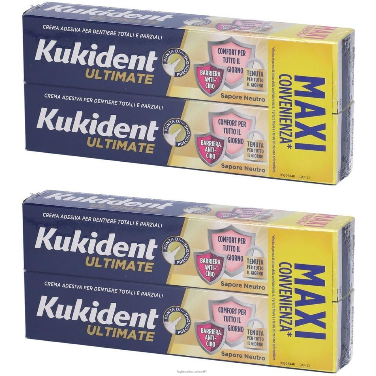 Cerca Offerte di kukident ultimate crema adesiva protesi dentali gusto neutro double pa e acquista online