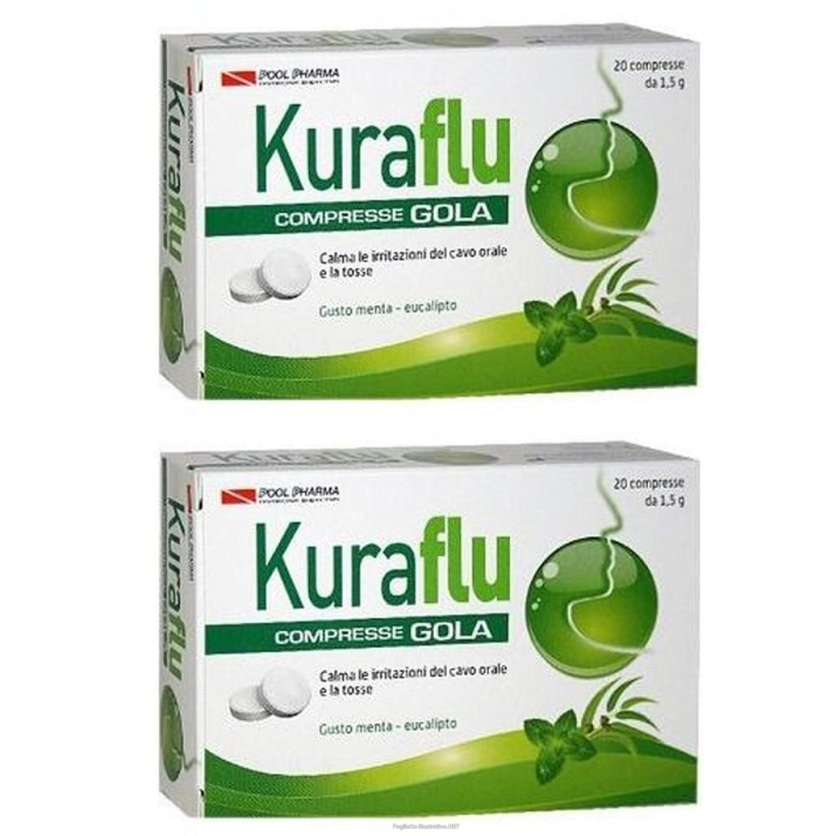 Cerca Offerte di kuraflu compresse gola 2x20x1,5 g e acquista online