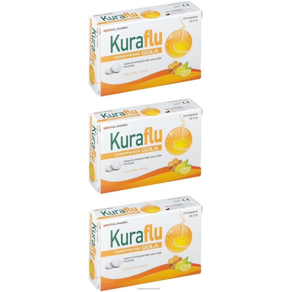 Cerca Offerte di kuraflu compresse gola miele e limone 3x20x1,5 g e acquista online