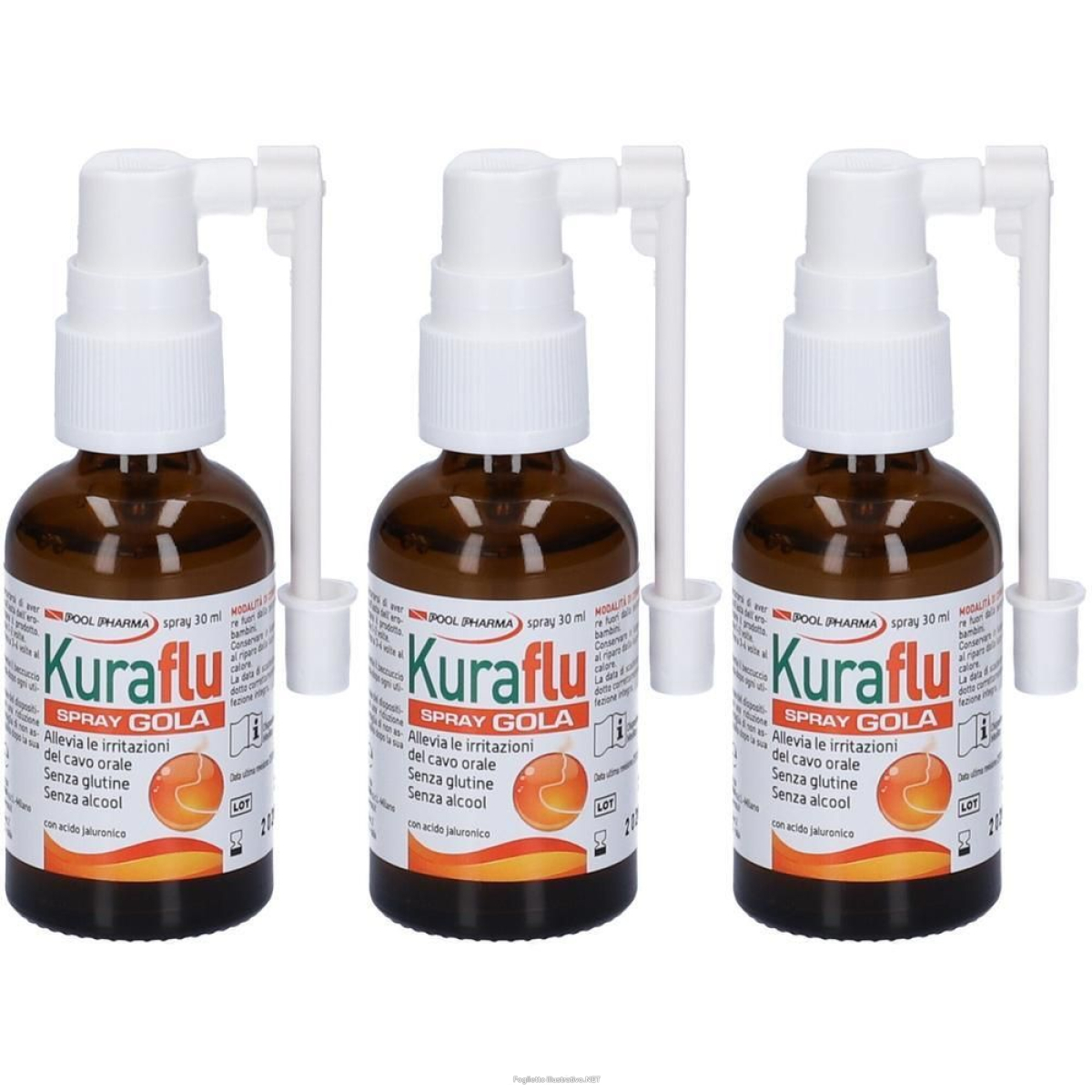 Cerca Offerte di kuraflu spray gola 3x30 ml orale e acquista online