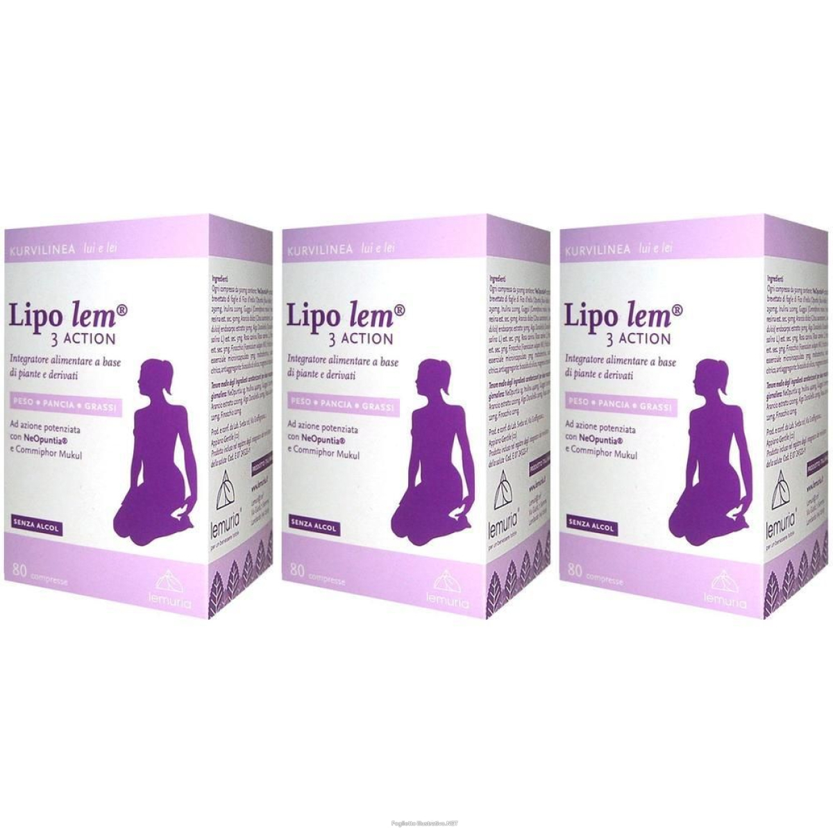 Cerca Offerte di kurvilinea lipolem 80 compresse 3x1 pz e acquista online