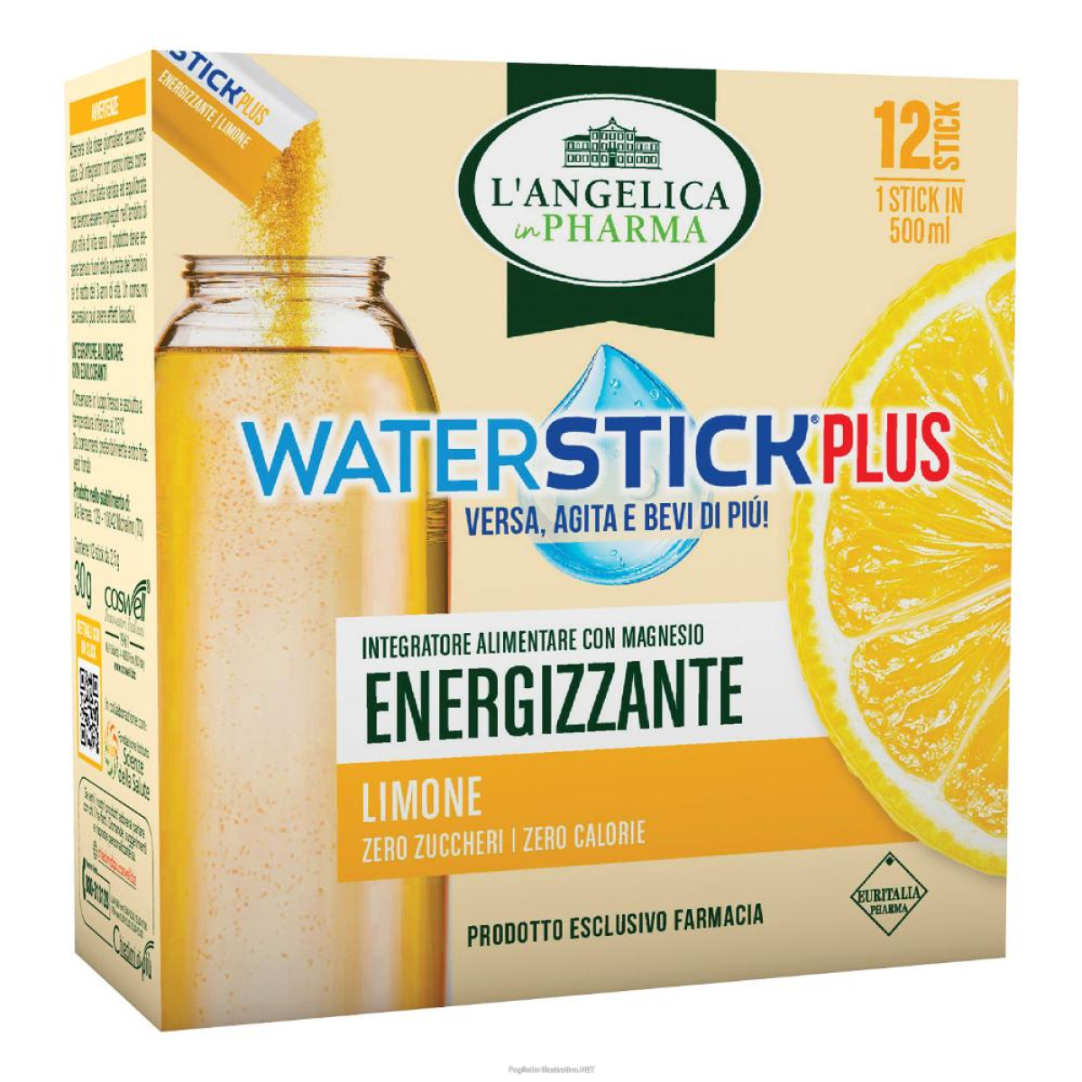 Cerca Offerte di l'angelica waterstick plus energizzante te al limone 12 stick zero zuccheri senza glutine naturalmente privo di lattosio e acquista online