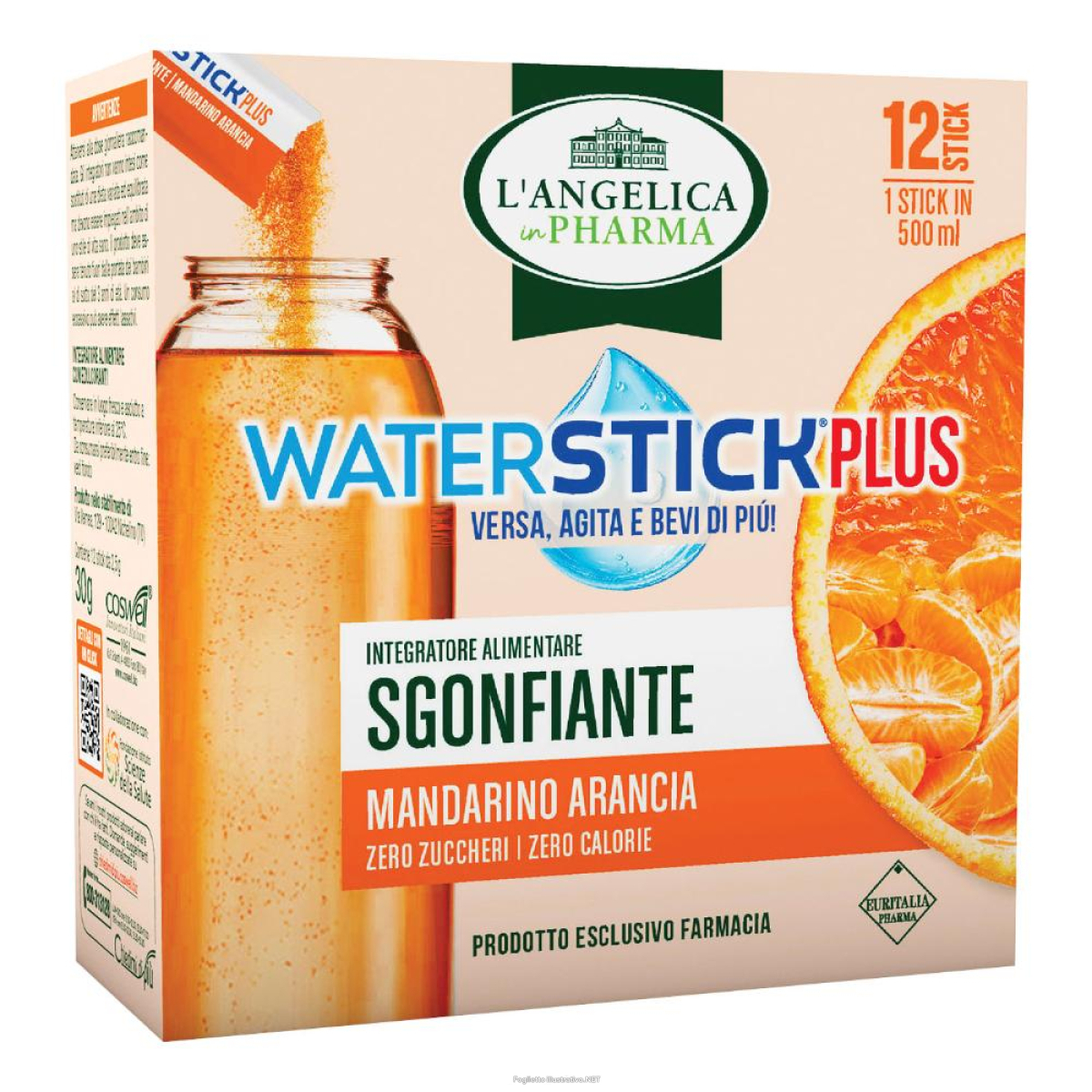 Cerca Offerte di l'angelica waterstick plus sgonfiante mandarino e arancia 12 stick zero zuccheri senza glutine naturalmente privo di lattosio e acquista online