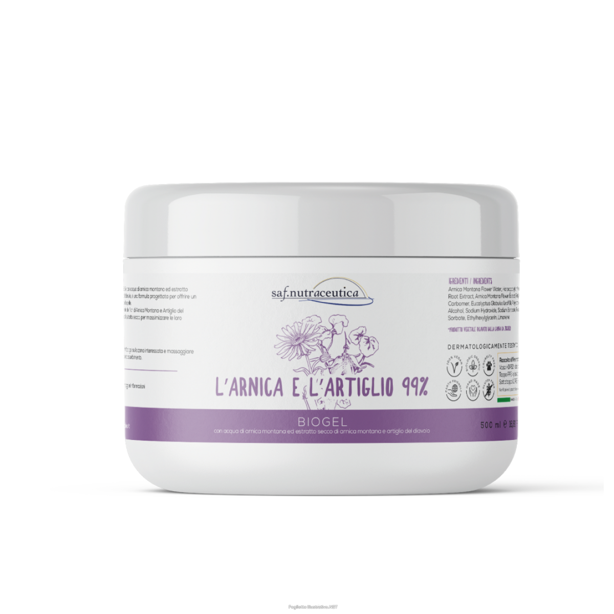 Cerca Offerte di l'arnica e l'artiglio 99% biogel saf.nutraceutica 500ml e acquista online