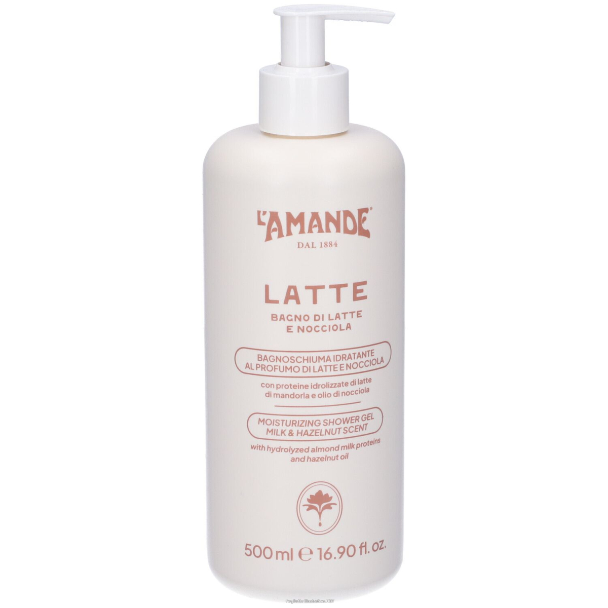 Cerca Offerte di l'amande latte bagnoschiuma idratante e nocciola 500 ml detergen e acquista online