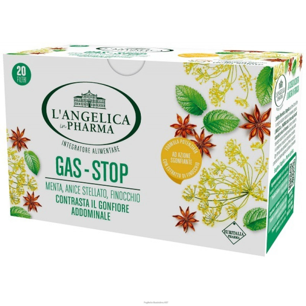 Cerca Offerte di l'angelica tisana gas stop 20 filtri e acquista online