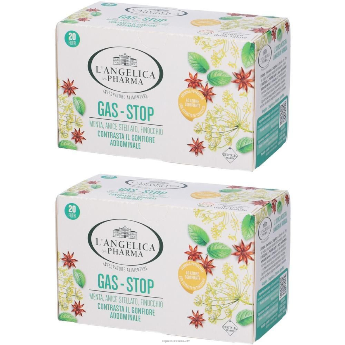Cerca Offerte di l'angelica tisana gas stop filtri 2x1 st e acquista online