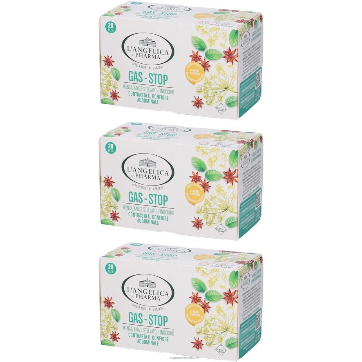 Cerca Offerte di l'angelica tisana gas stop filtri 3x1 st e acquista online